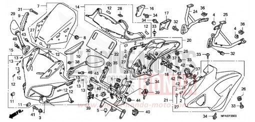 CAPOT CBF1000AA de 2010